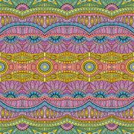 Abstract vector tribal ethnic pattern N8
