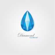 diamond design element for business