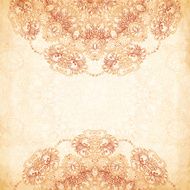 Ornate vintage background in mehndi style N13