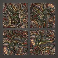 ethnic pattern set