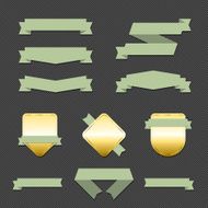 Vector set of design elements N5