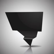 Abstract origami banner N6