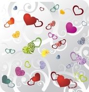 heart background N18
