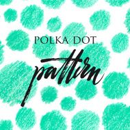 Polka dot color pencil pattern N2