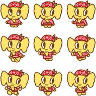 Characters of African Elephant