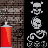 stencil art