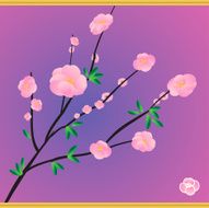 Sakura Flora Ornament Background