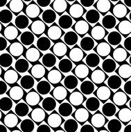 Black and White modern geometrical abstract background