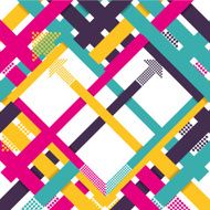 abstract colorful heart style pattern background