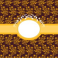 Label On Seamless Background