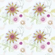Flowers in ink N2