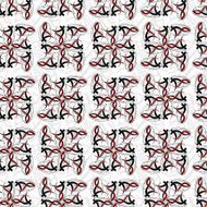 Abstract seamless pattern with Gothic elements N2