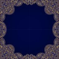 Vector floral arabesque seamless background N2
