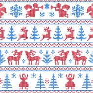 knitted christmas background N2