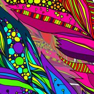 Background texture with bird feathers N2