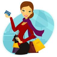 Woman Shopping N21