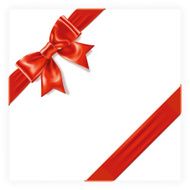 Red Gift Bow N8
