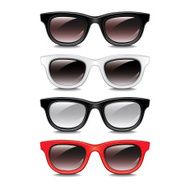 Stylish sunglasses vector illustration