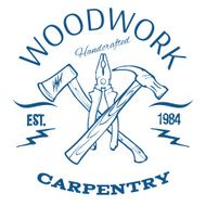 Woodwork and Carpentry Design T-shirt Print Vector