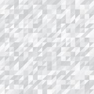 Geometric Background with White and Grey Triangles Seamless pattern