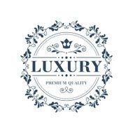 Flourish logo template ornament label N9