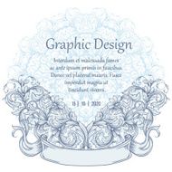 Vector vintage border frame N21