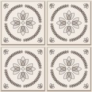 Brown ceramic tile N9