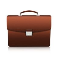 Brown briefcase N2