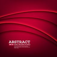 Red vector Template Abstract background with curves lines N3