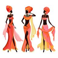 Fashion African models