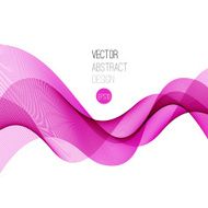 Smooth wave stream line abstract header layout Vector illustration N26