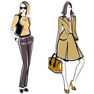 Women in business clothes N2