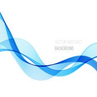 Smooth wave stream line abstract header layout Vector illustration N29
