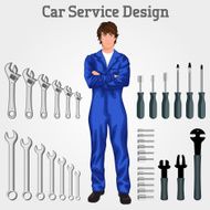 Young man mechanic