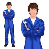 Young man mechanic N2
