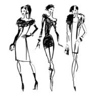 Silhouettes of Fashion Women N2