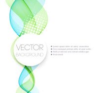 Smooth wave stream line abstract header layout Vector illustration N33