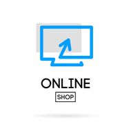 online store design logo N7