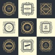 Monogram luxury logo N30
