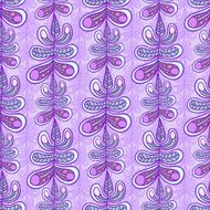 Floral leaf pattern
