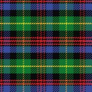 vector seamless pattern Scottish tartan Black Watch