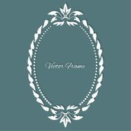 Stylish vintage frame N5