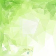 Green Mosaic triangle background N10