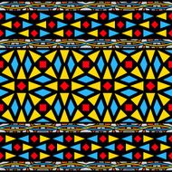 Tribal Seamless Pattern Ethnic Vector Background N33