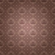 Wallpaper vintage brown color N70