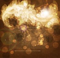 Floral Retro Background for Vintage Design N493