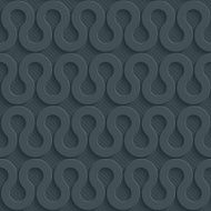 Zig-zag dark seamless vector background with 3D effect N4