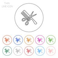 Scissors And Comb N4