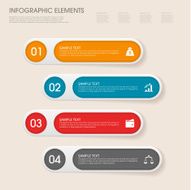 modern vector abstract step lable infographic elements N38