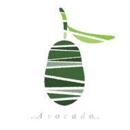 Vector of fruit avocado icon